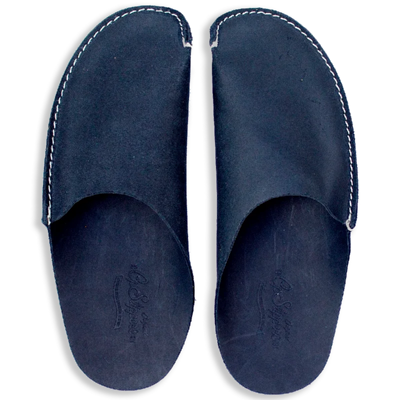 Black CP Slippers Minimalist