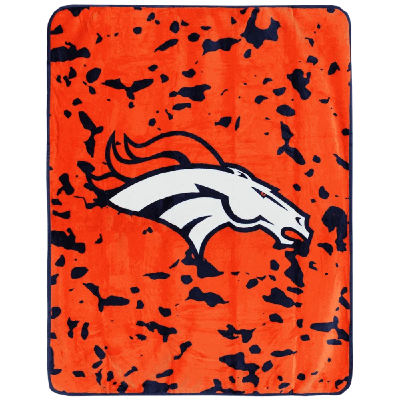 Denver Broncos Throw Blanket, 50" x 60"