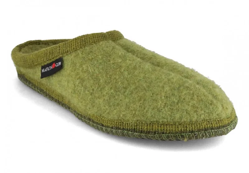 HAFLINGER AS Classic Slippers | Alaska, apine green