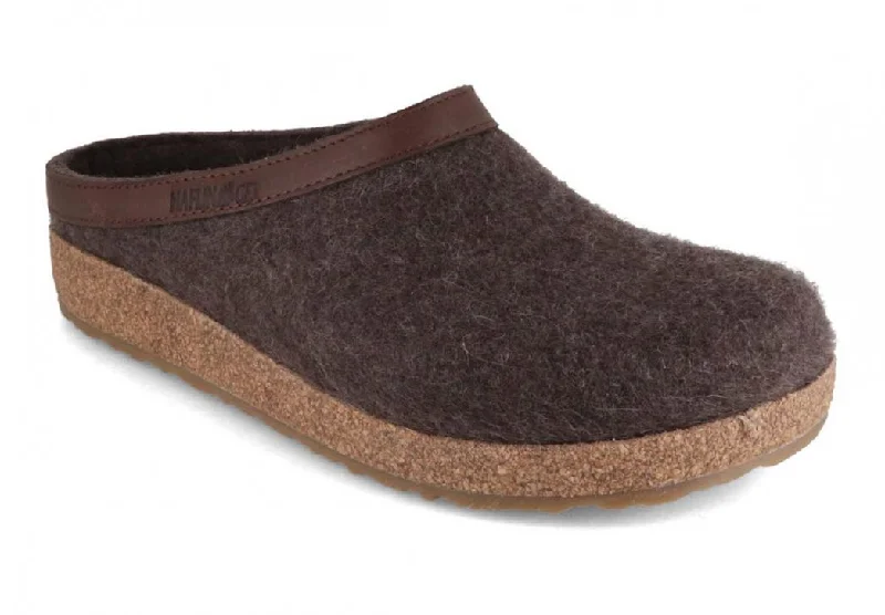 HAFLINGER Clog | Grizzly Torben, Brown