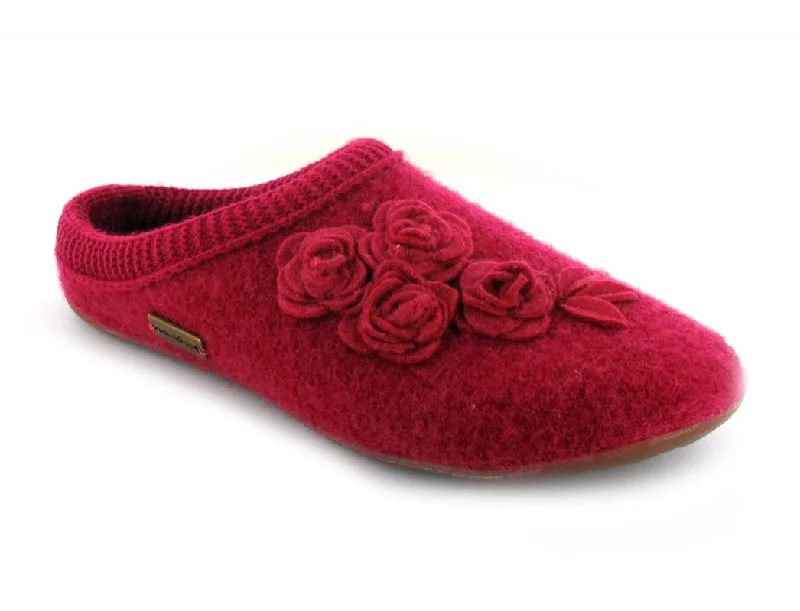 HAFLINGER Flowered House Slippers Everest Austin