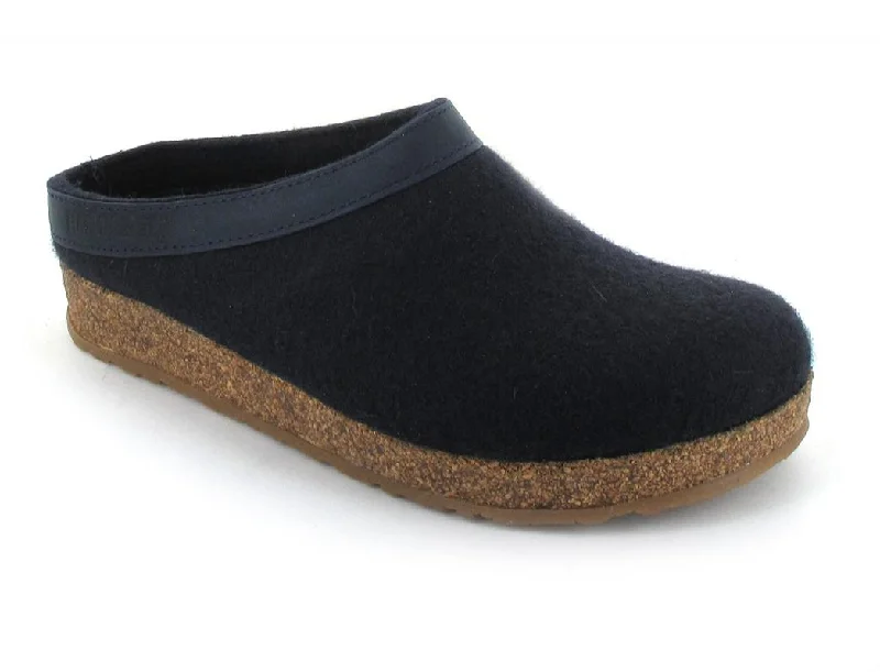 HAFLINGER GZ Torben Slippers with Arch Support, dark blue