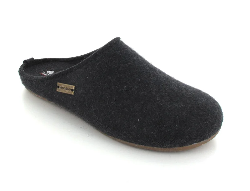 HAFLINGER® Wool Felt Slipper | Everest Fundus, Graphite