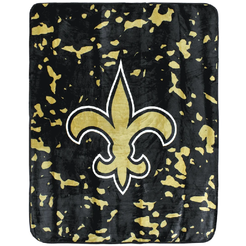 New Orleans Saints Throw Blanket, 50" x 60"