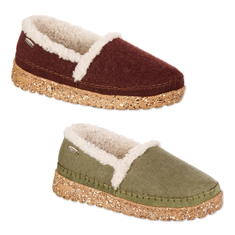 Rockland Women's Indoor/Outdoor Recycled Slipper Moccasins