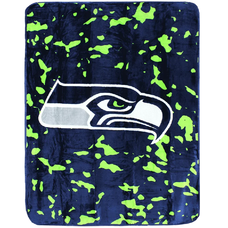 Seattle Seahawks Throw Blanket, 50" x 60"