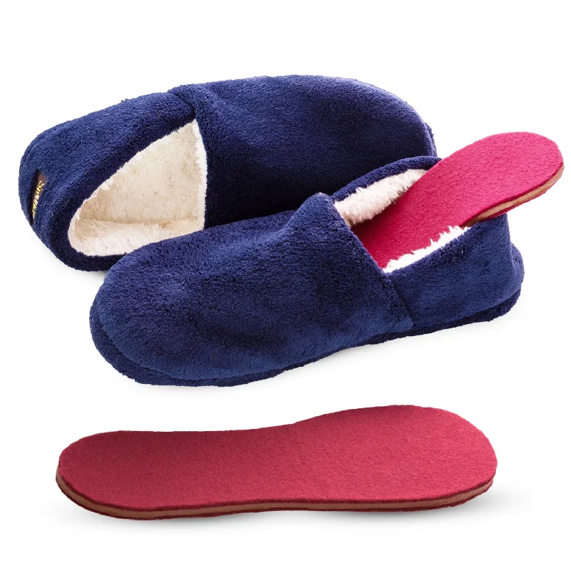 Slippers with Heated Insoles for Men