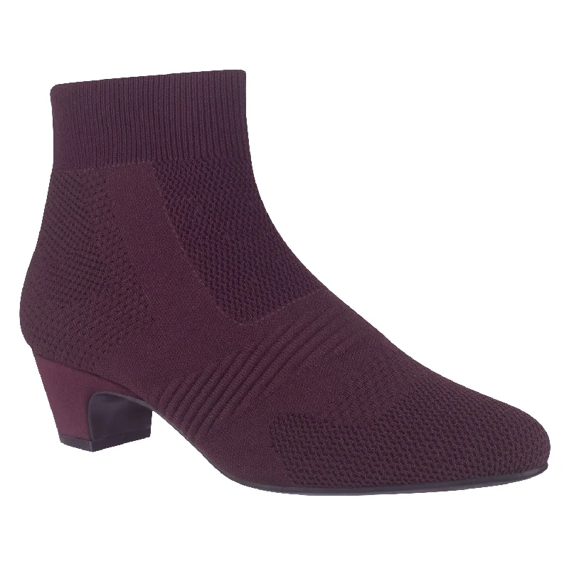 Godina Stretch Knit Ankle Bootie with Memory Foam