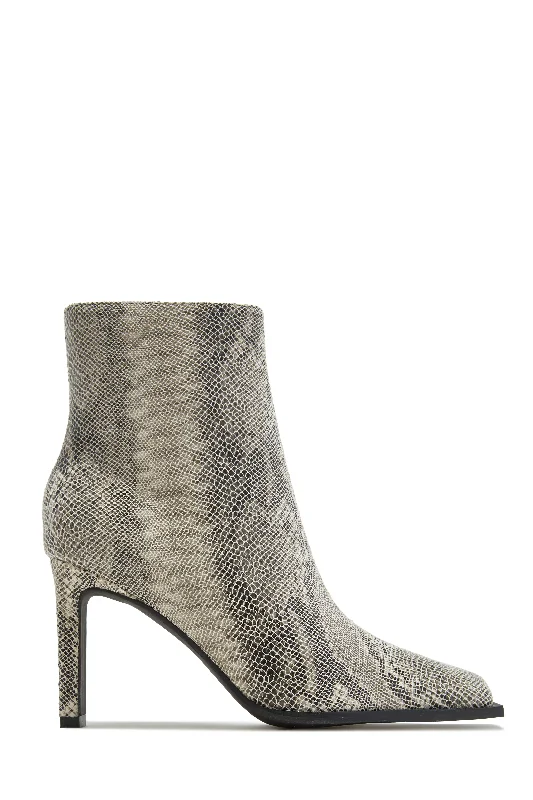 Laylah Ankle Boots - Snake