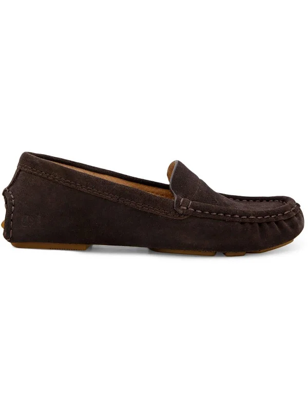 Mina Driver Womens Comfort Insole Slip On Loafers