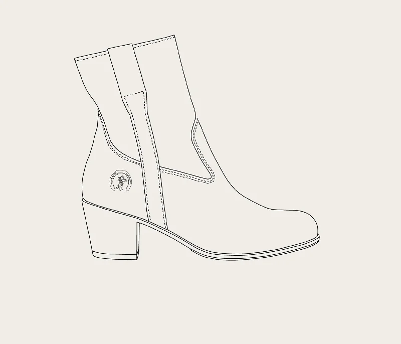 Céleste Personalized Ankle Boot