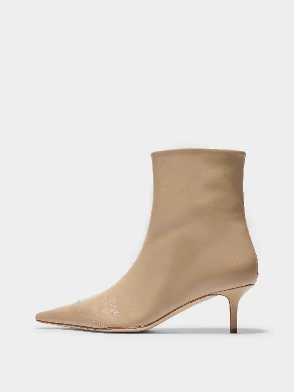 Roe Leather Ankle Boots