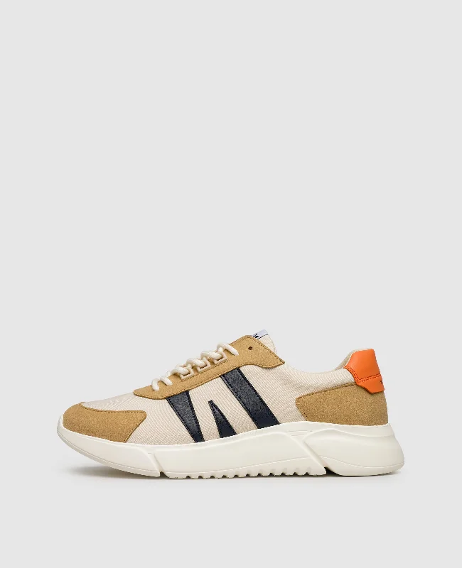 Vegan One AA - Beige/Orange/Blue