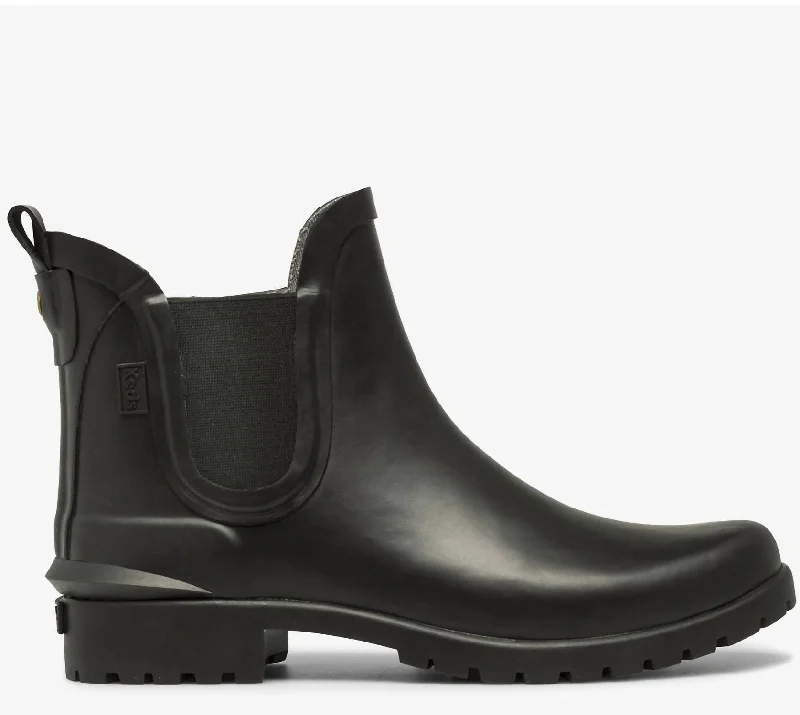 Women's Rowan Rain Boot In Black