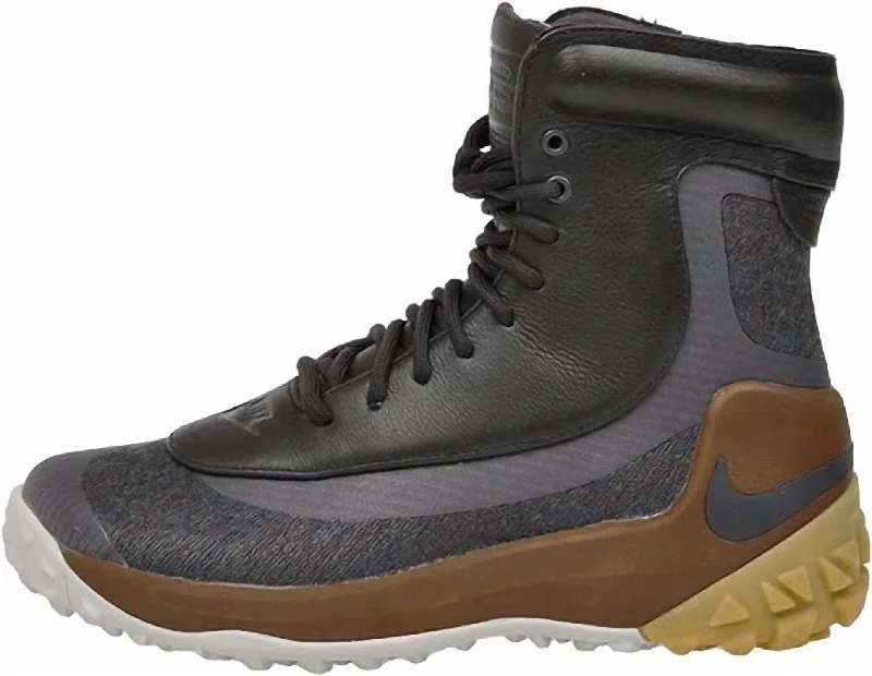 Zoom Kynsi Jacquard Waterproof Boot In Brown