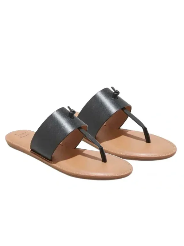 Women's Casual Slide Sandals,Black