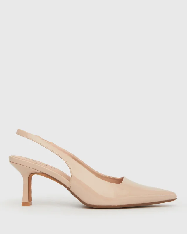 PRE-ORDER JERRY Slingback Stiletto Heel Pumps