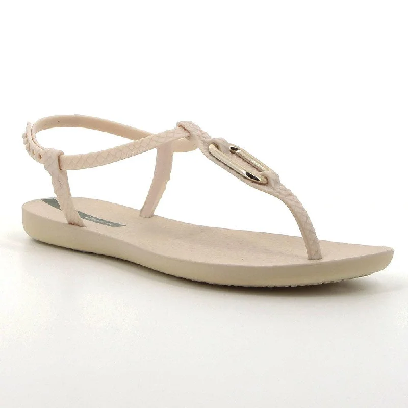 Ipanema Slingback Sandal With Trim - Beige