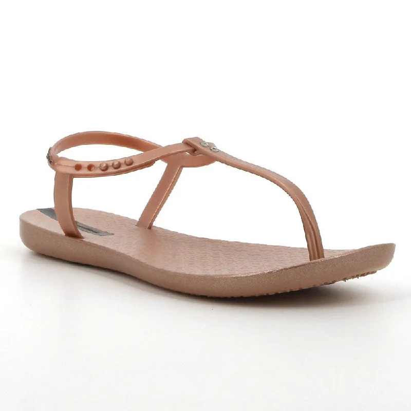 Ipanema Slingback Thong Sandals - Rose Gold