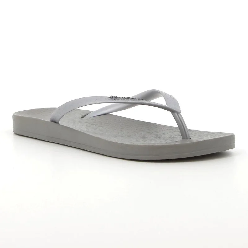 Ipanema Thong Slip On Sandal - Grey/Silver