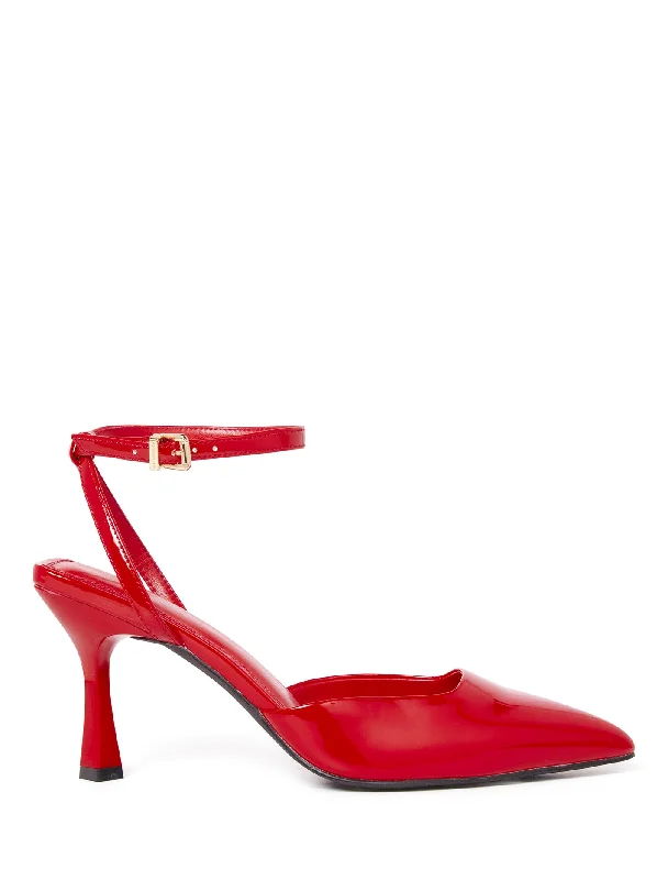 Katya Ankle Strap Heel Court