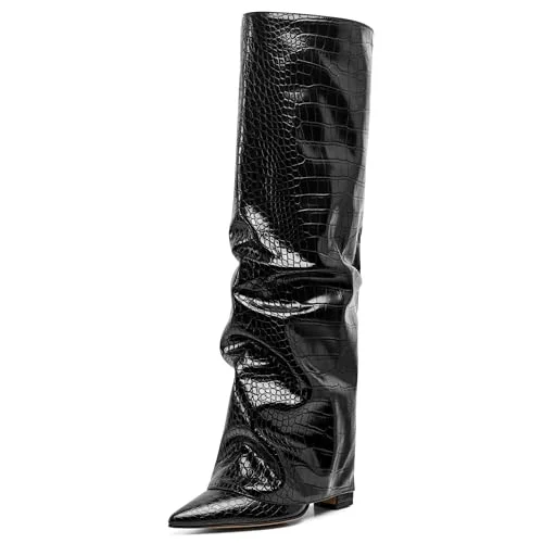 Slouchy Boots Knee High Boots Shoes