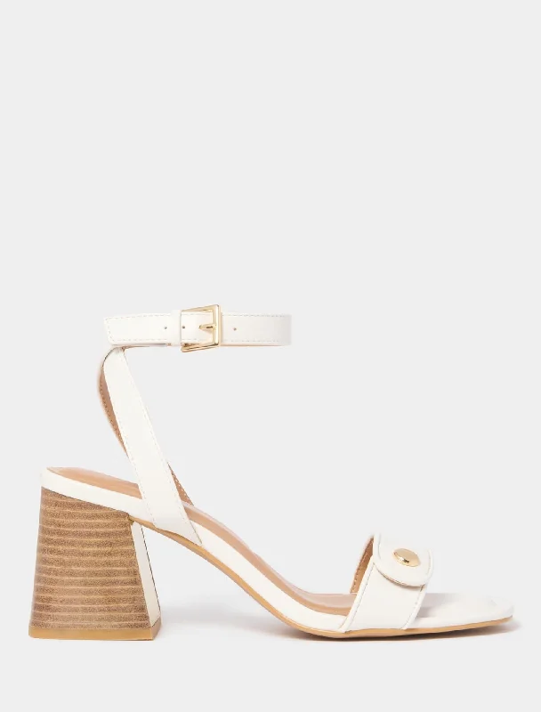 Victoria Block Heel Sandal