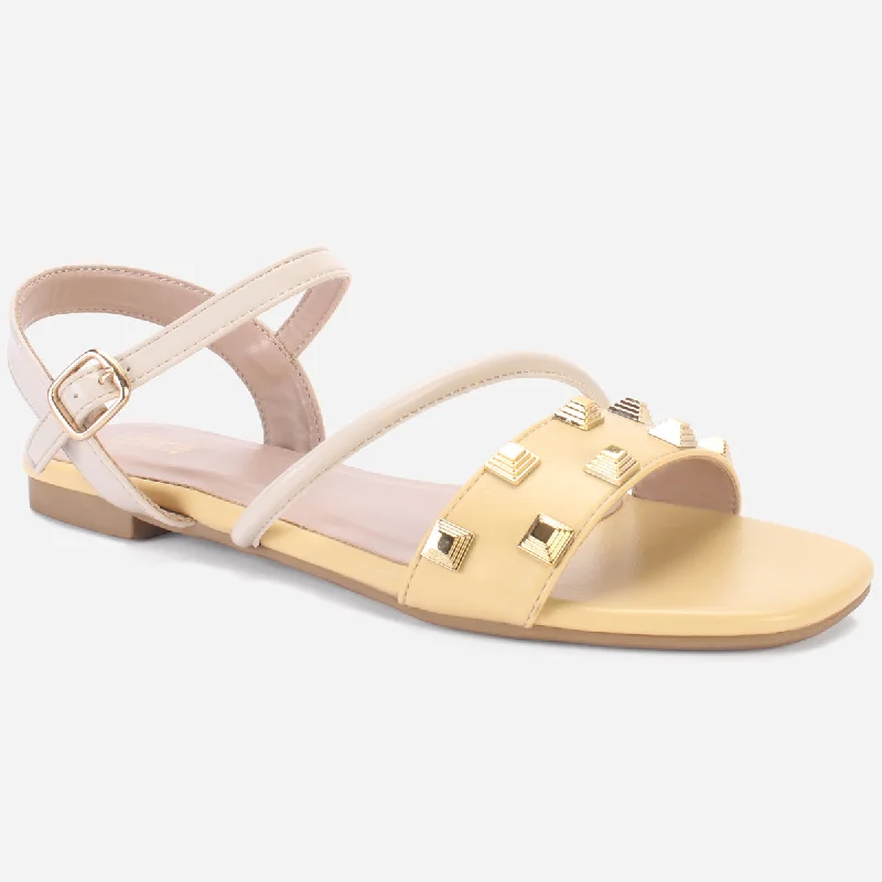 Women's "RHINOTA" Stud Detailing Sandals